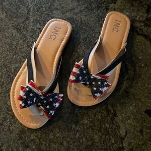 Inc international concepts mabae  bow flip flop